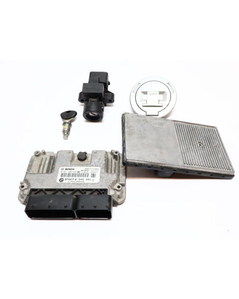 BMW F700GS, tändningslås med ECU komplett