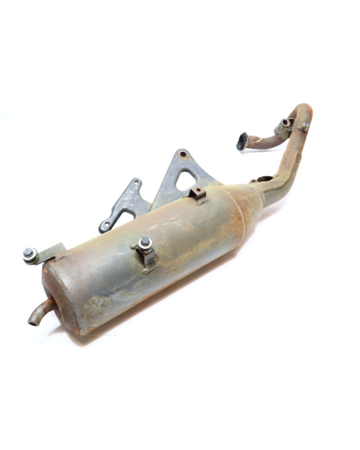 Sym Jet, avgassystem