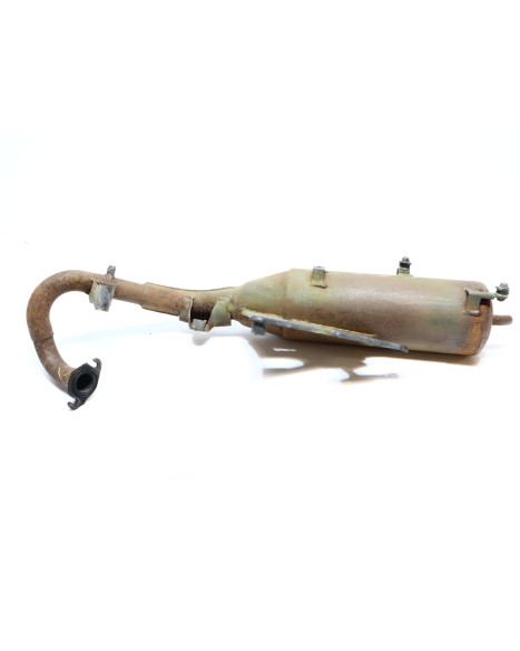 Sym Jet, avgassystem