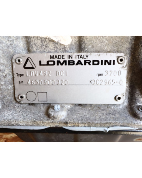 Lombardini LDW492 DCI motor
