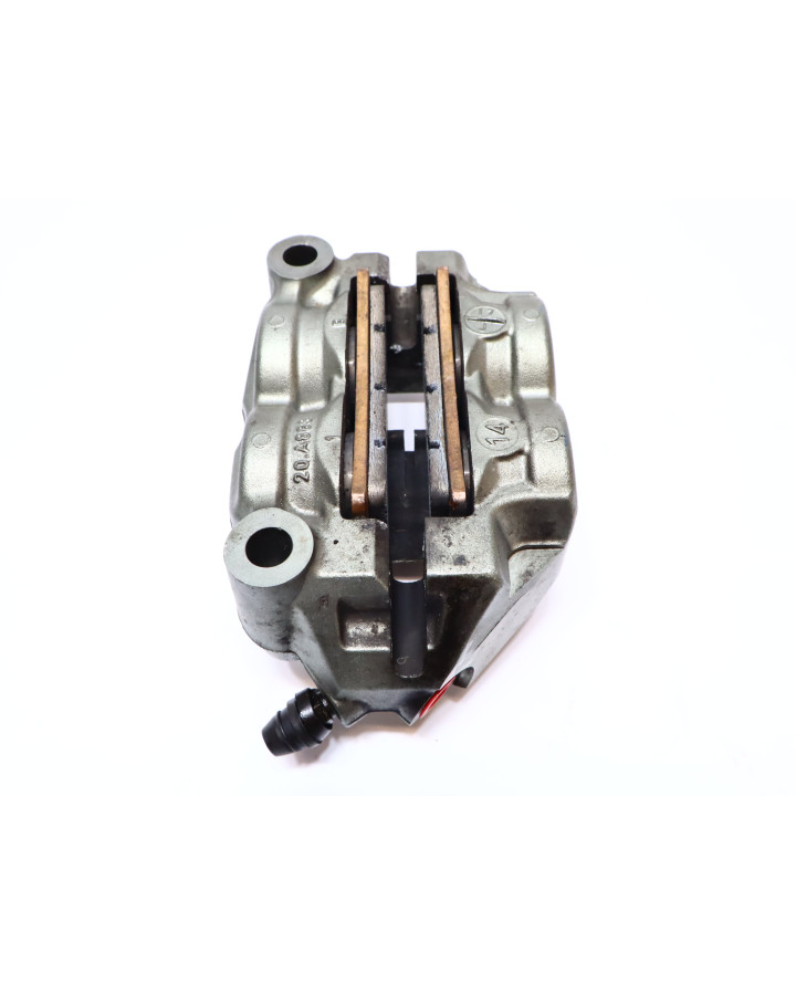 KTM 690 Duke R, bromsok fram