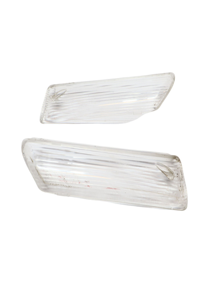 Derbi GP1, blinkersglas fram (par)