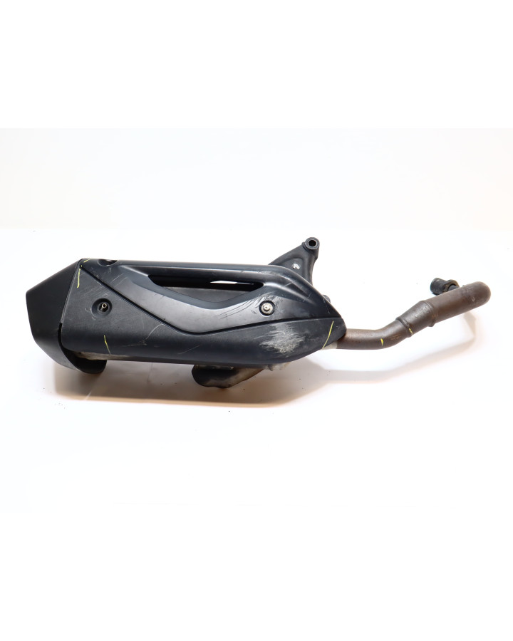 Aprilia SXR 50, avgassystem