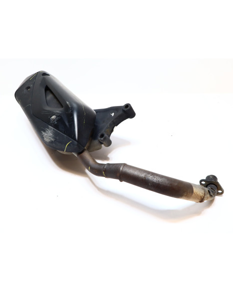 Aprilia SXR 50, avgassystem