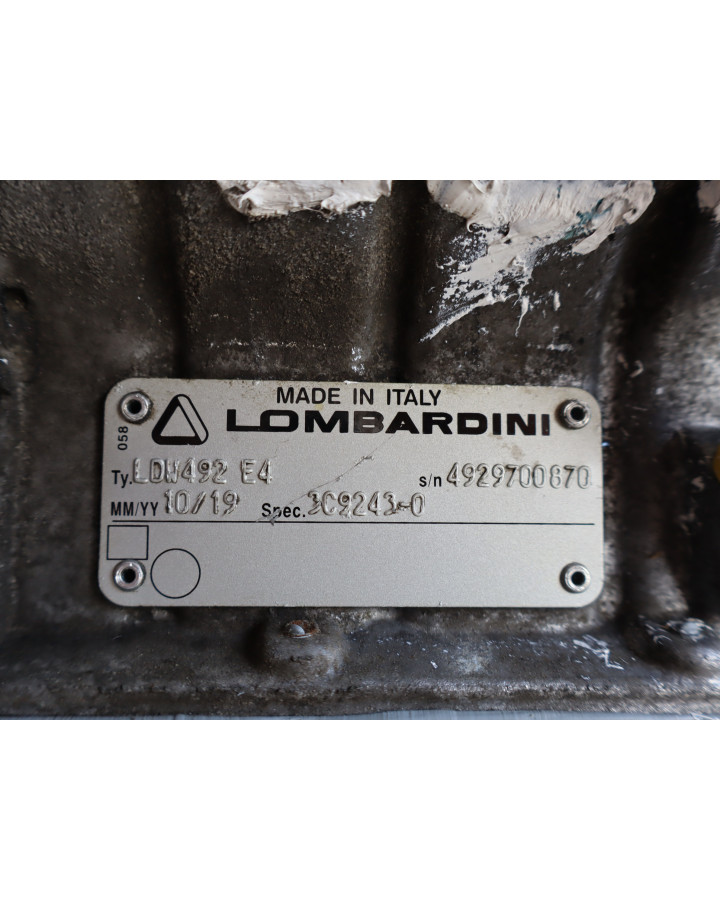 Lombardini LDW492 DCI motor