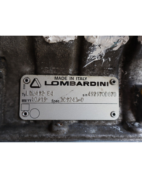 Lombardini LDW492 DCI motor