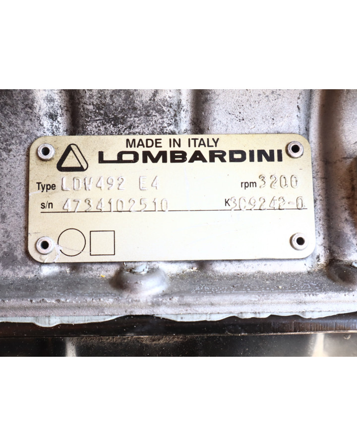 Lombardini LDW492 DCI motor