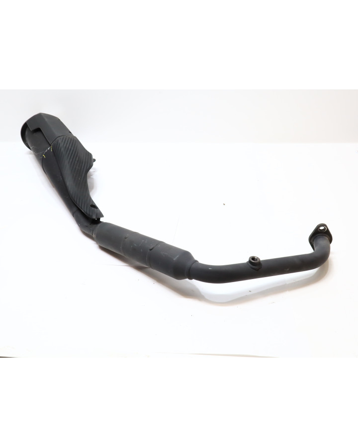 Yamaha YZF-R125, avgassystem