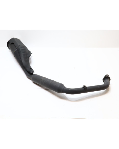 Yamaha YZF-R125, avgassystem