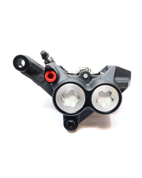 Yamaha MT-07, bromsok vänster fram