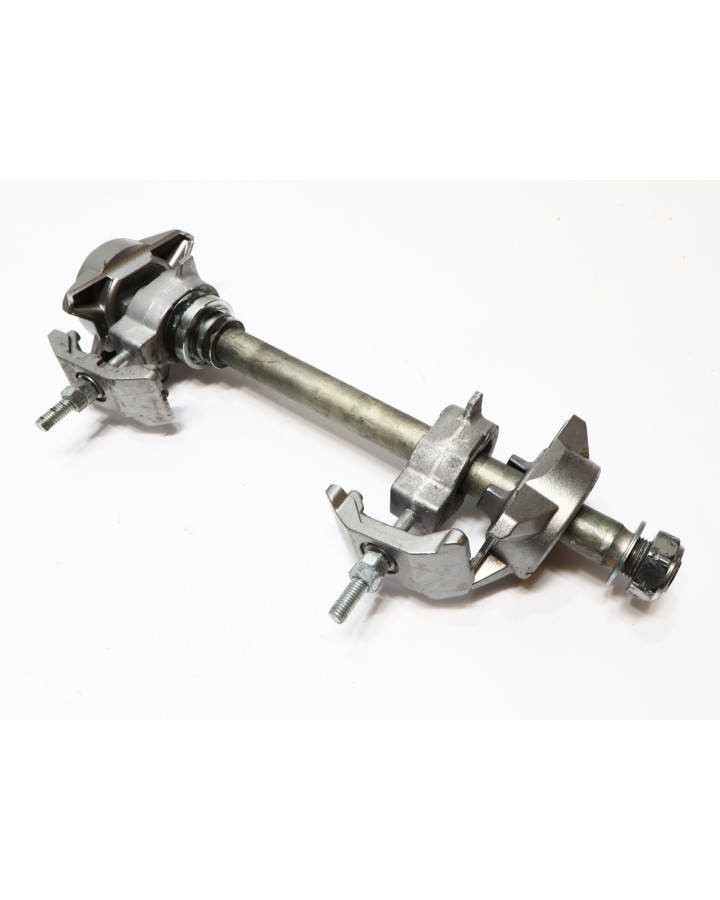 Yamaha MT-07, hjulaxel bak