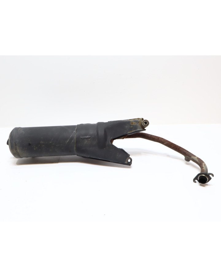 Peugeot Speedfight 4, avgassystem