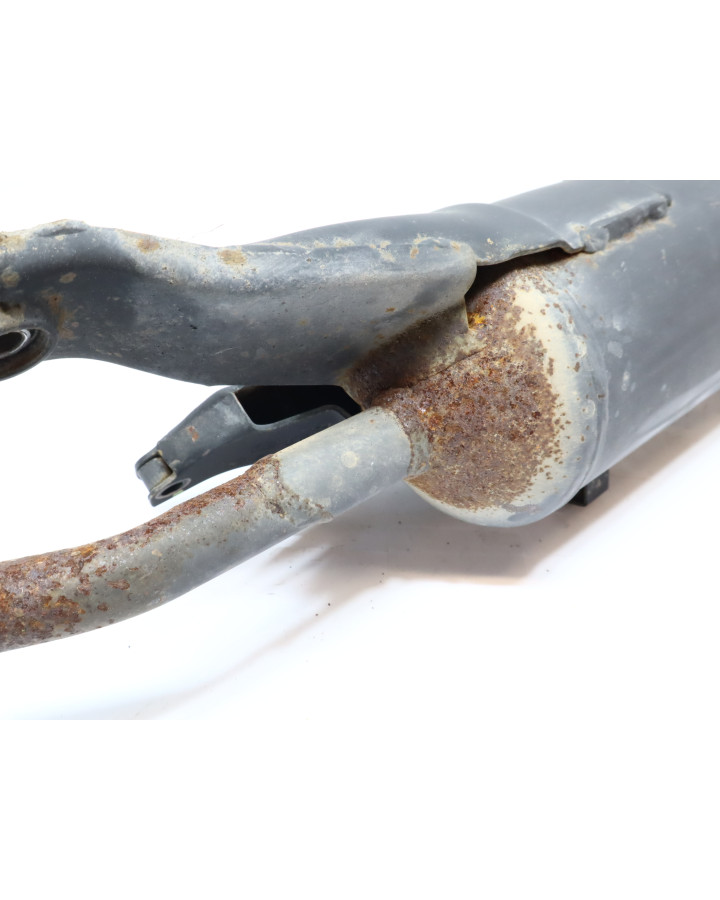 Peugeot Speedfight 4, avgassystem