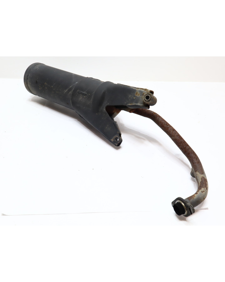 Peugeot Speedfight 4, avgassystem