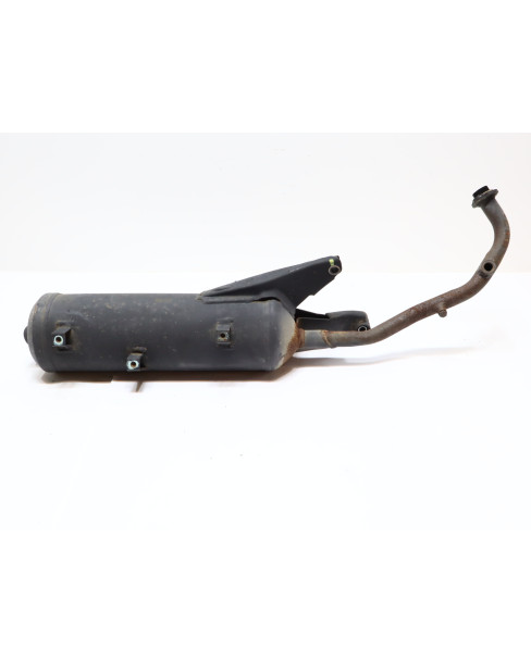 Peugeot Speedfight 4, avgassystem