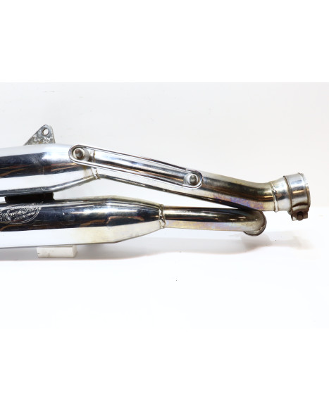 Yamaha XV 1100 Virago, Leovince SilverTail slip-on ljuddämpare