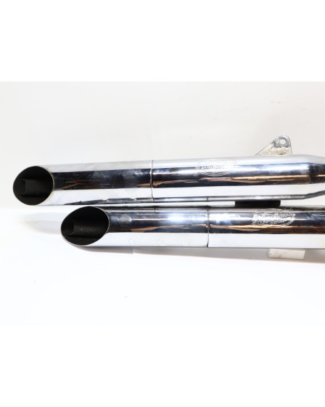 Yamaha XV 1100 Virago, Leovince SilverTail slip-on ljuddämpare