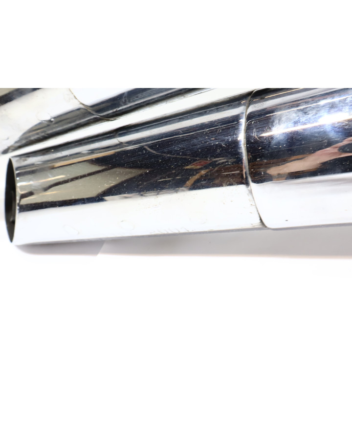 Yamaha XV 1100 Virago, Leovince SilverTail...