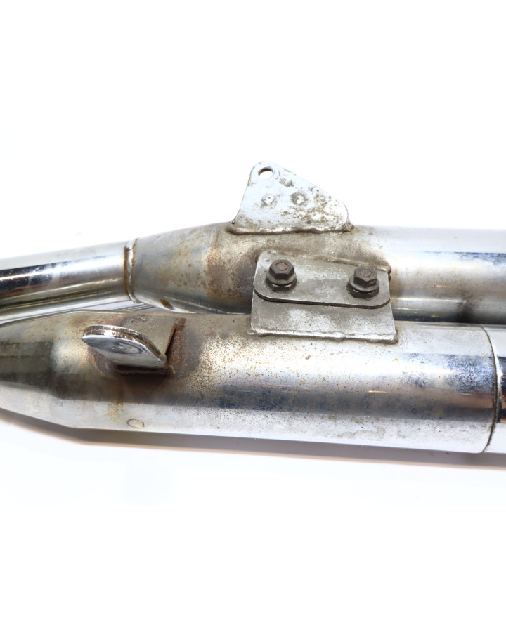 Yamaha XV 1100 Virago, Leovince SilverTail...