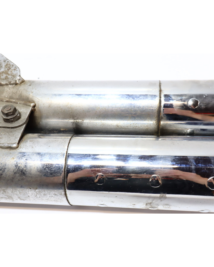 Yamaha XV 1100 Virago, Leovince SilverTail...