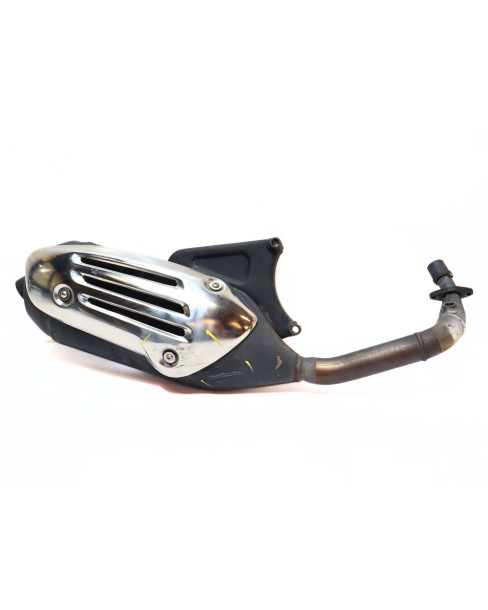 Vespa Sprint/Primavera, avgassytem