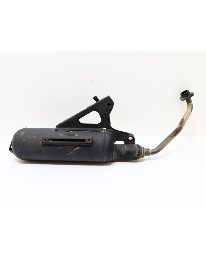 Yamaha Neos, avgassystem