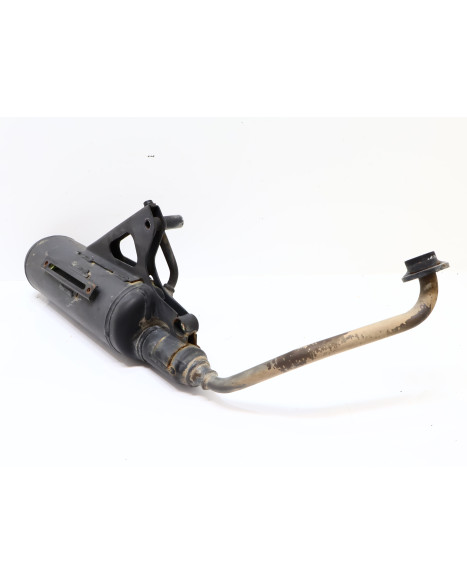 Yamaha Neos, avgassystem