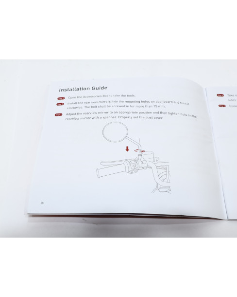 NIU UQi, instruktionsbok 2