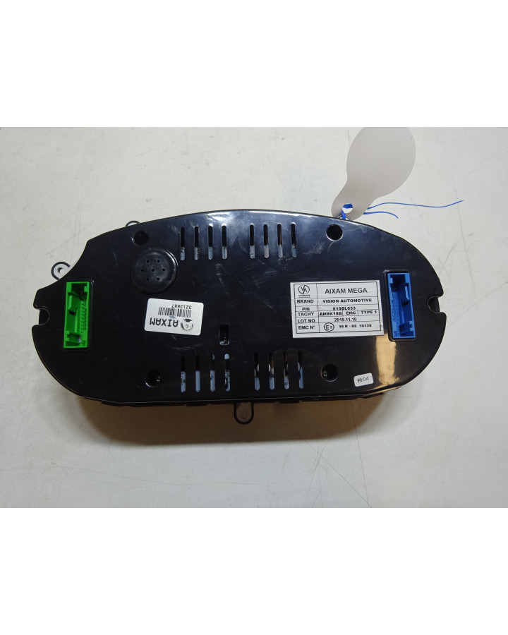 Aixam S9, instrumentpanel