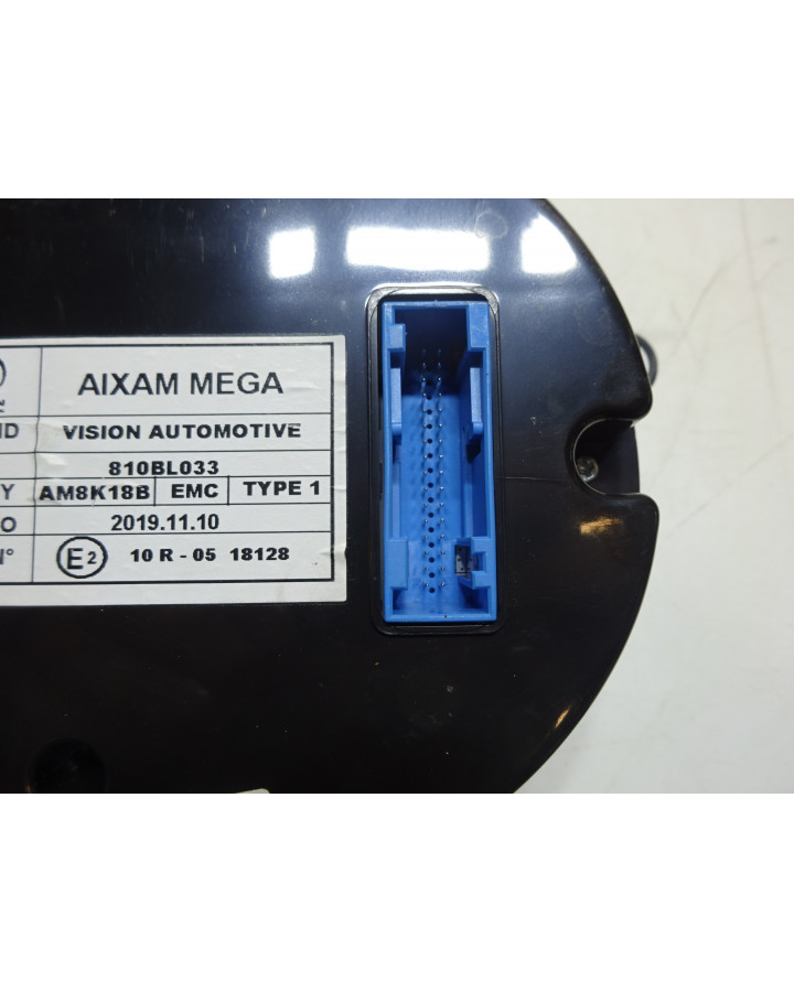 Aixam S9, instrumentpanel