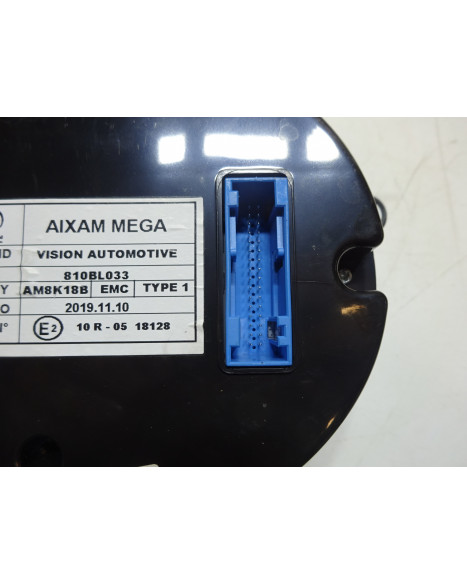 Aixam S9, instrumentpanel