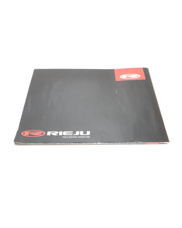 Rieju MRT, instruktionsbok