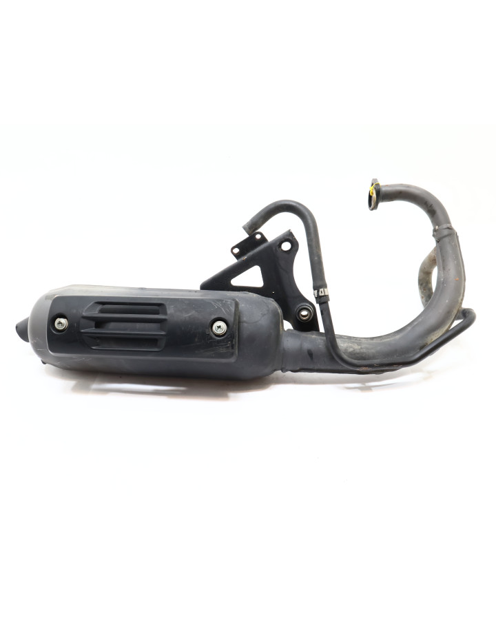 Yamaha Slider, avgassystem