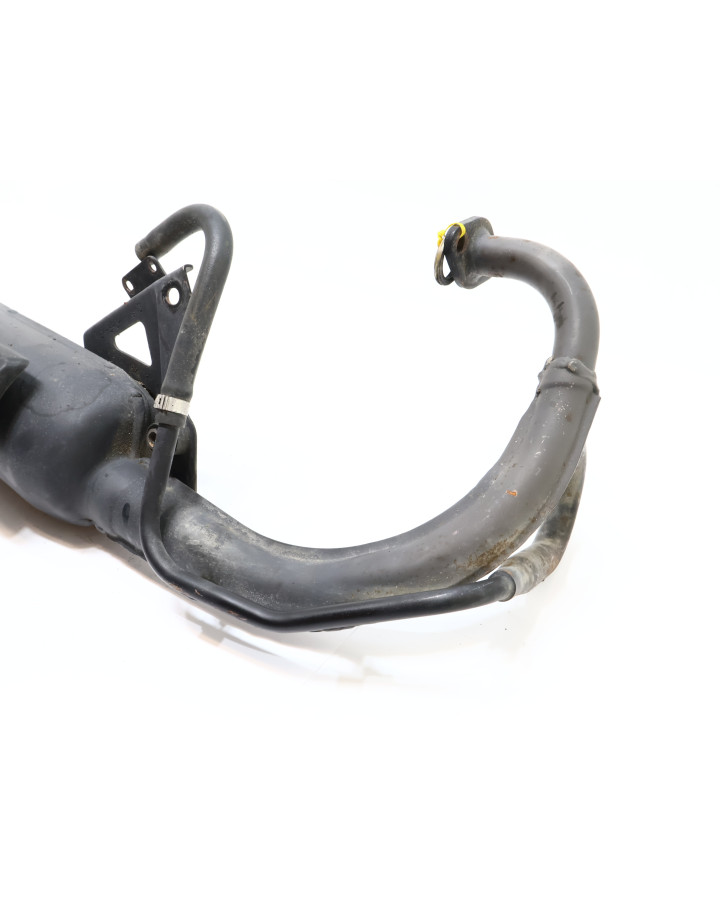 Yamaha Slider, avgassystem