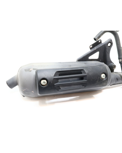 Yamaha Slider, avgassystem