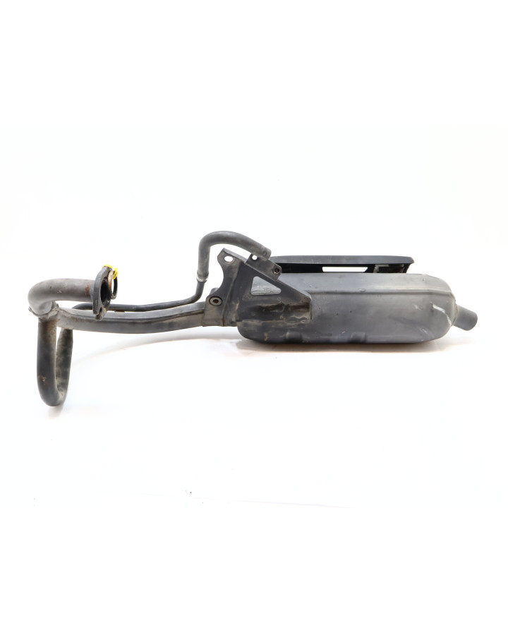 Yamaha Slider, avgassystem