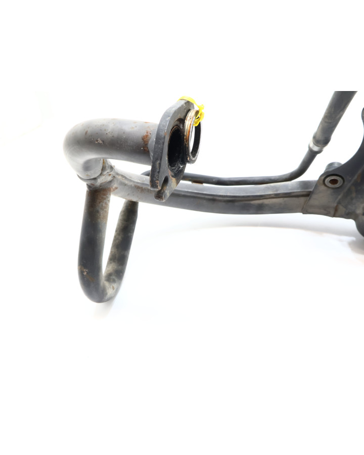 Yamaha Slider, avgassystem