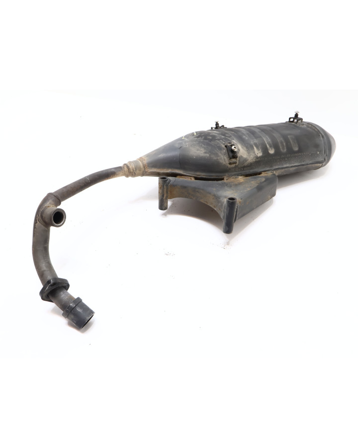 Vespa Sprint/Primavera, avgassytem