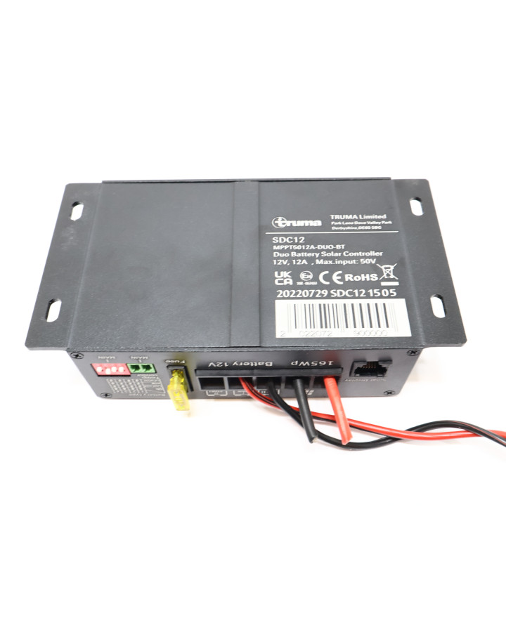 Fritidsvagnen, solcellsladdregulator