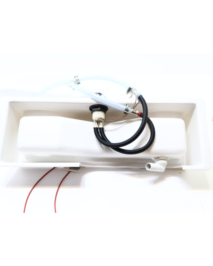 Fritidsvagnen, hopfällbart handfat med blandare