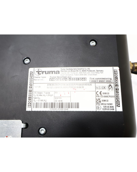 Fritidsvagnen, värmepanna