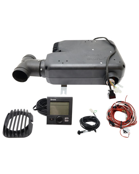 Fritidsvagnen, värmepanna