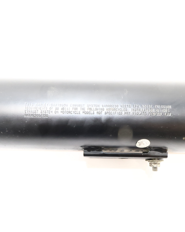 Harley-Davidson Street 750, ljuddämpare