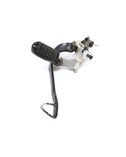 Honda XRV750 Africa Twin, fotpinne höger komplett