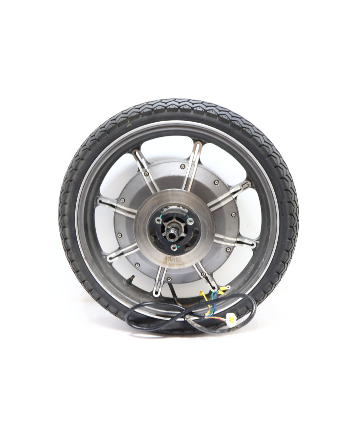 Super Soco TC, bakhjul elmotor komplett
