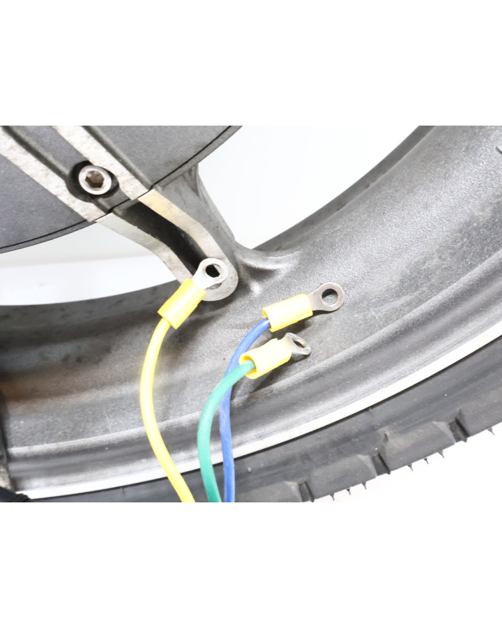 Super Soco TC, bakhjul elmotor komplett