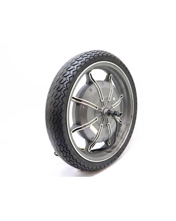 Super Soco TC, bakhjul elmotor komplett