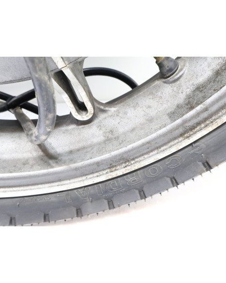 Super Soco TC, bakhjul elmotor komplett