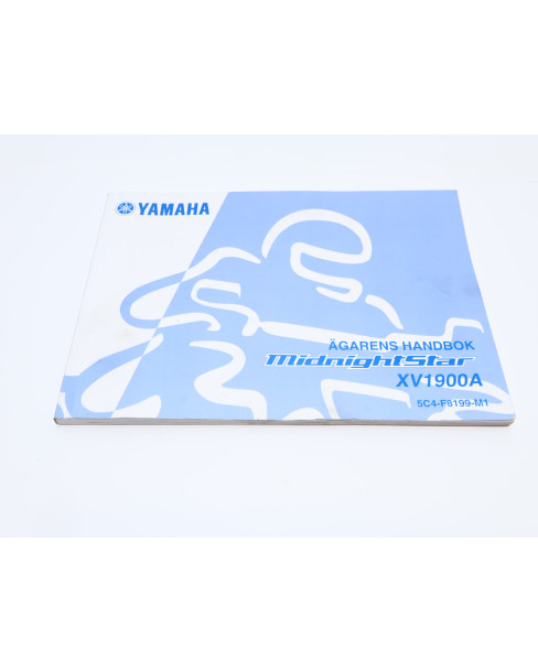 Yamaha XV 1900A Midnight Star, instruktionsbok