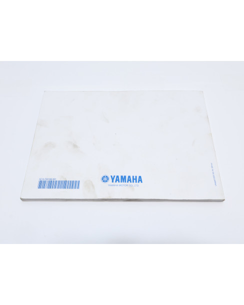 Yamaha XV 1900A Midnight Star, instruktionsbok 2